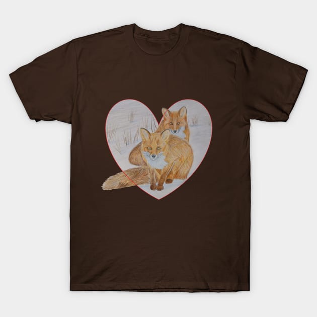 Foxes T-Shirt by An.D.L.